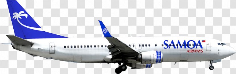 Boeing 737 Next Generation Airline Air Travel Samoa Airways - Aviation - Airplane Transparent PNG