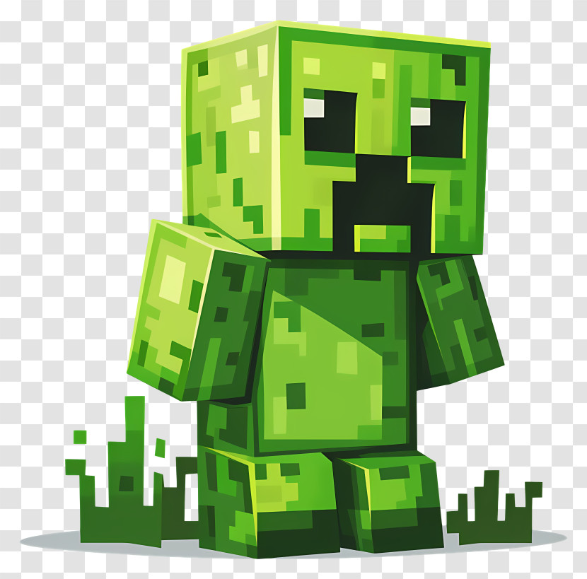 Minecraft - Minecraft Creeper Character Transparent PNG