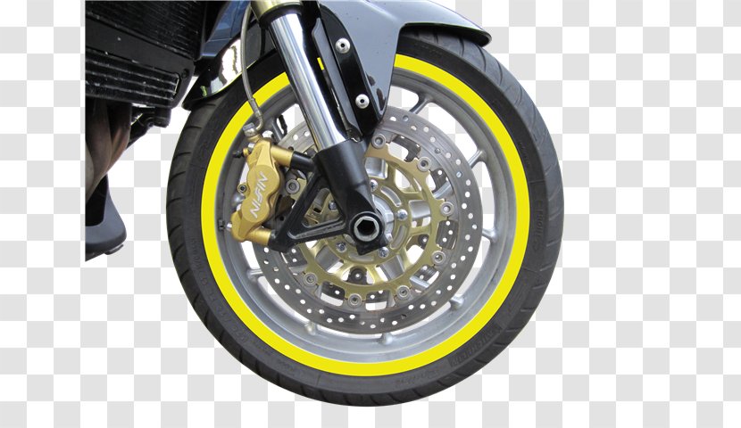 Tire Car Scooter Alloy Wheel Motorcycle - Vehicle - Caution Stripes Transparent PNG
