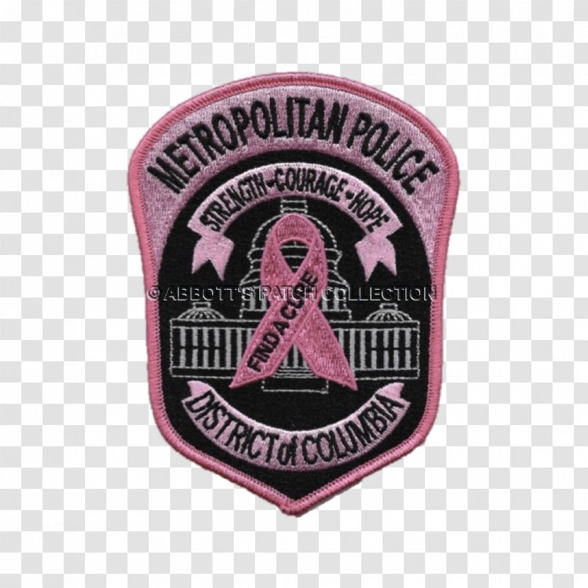 Badge Pink M Brand Font - Devastated Transparent PNG