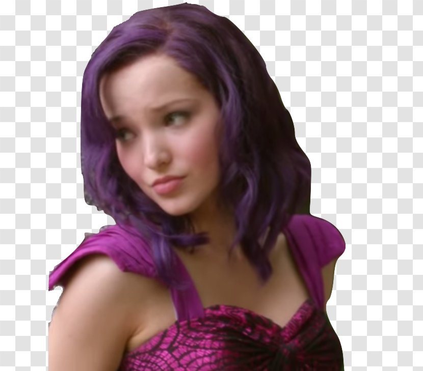 Dove Cameron Descendants If Only Mal Evie - Silhouette Transparent PNG
