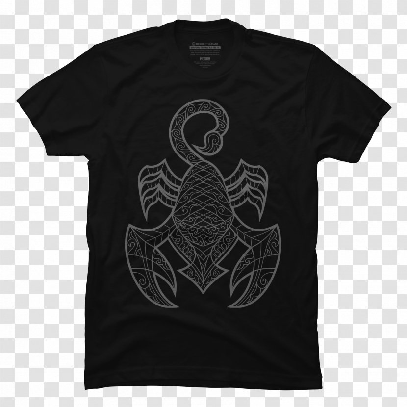 T-shirt Hoodie Sleeve Clothing - Longsleeved Tshirt - Scorpio Transparent PNG