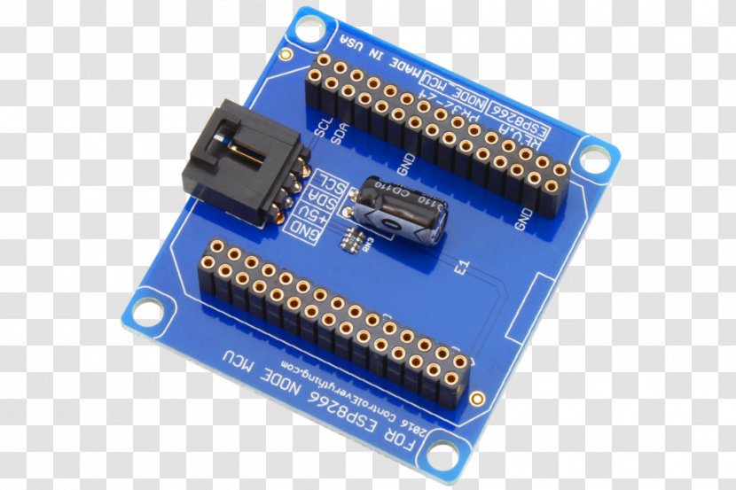 Microcontroller I²C ESP8266 Adapter USB - Electronic Engineering Transparent PNG