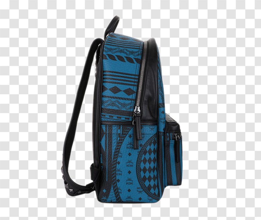 Electric Blue Handbag Backpack Messenger Bags - Decorative Pattern Transparent PNG