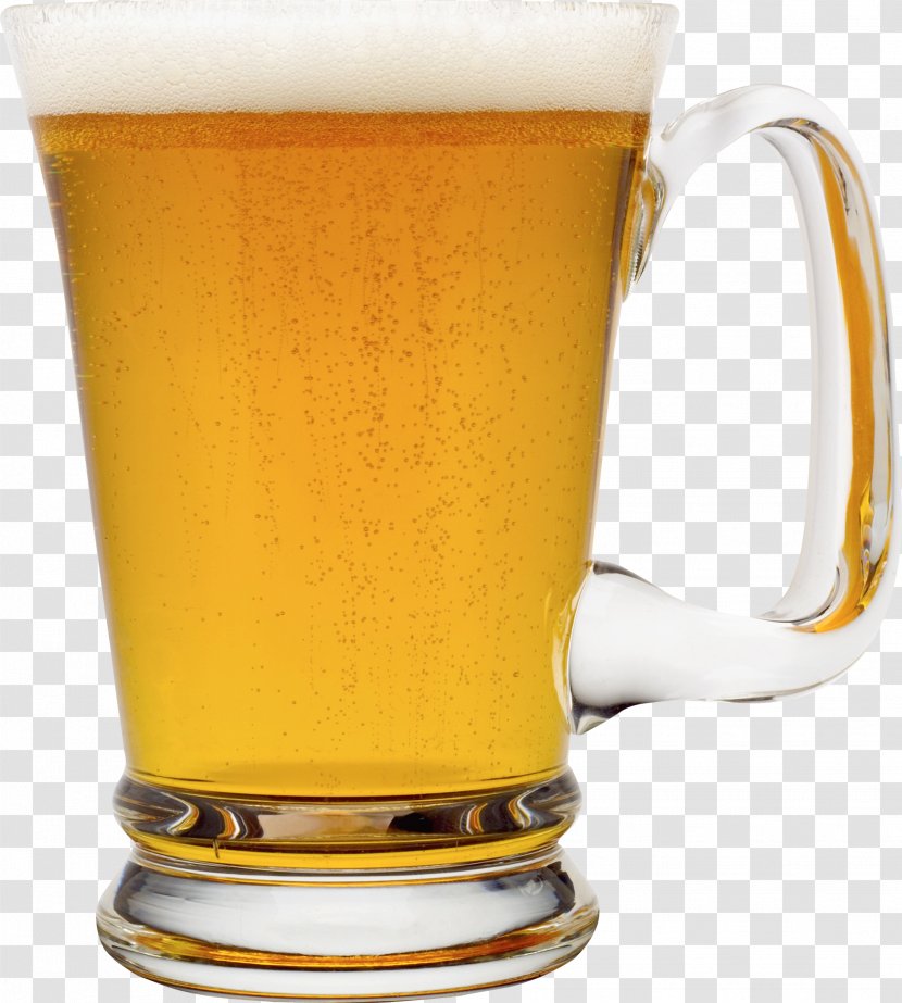 Lager Beer Glasses Alcoholic Drink - Brewing Grains Malts Transparent PNG