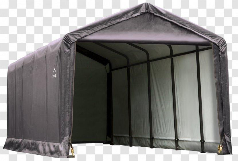ShelterLogic ShelterTube Storage Shelter Shed-in-a-Box Garage - Barn Transparent PNG