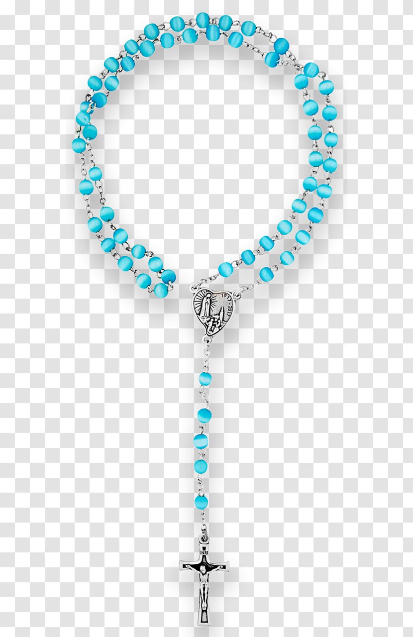 Our Lady Of Fátima Rosary Bead Lord's Prayer - Necklace - Bracelet Transparent PNG