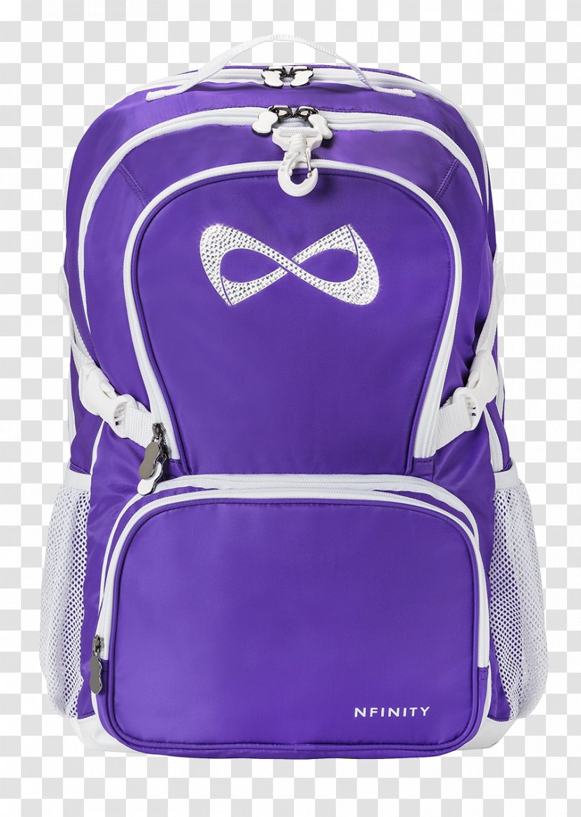 Nfinity Athletic Corporation Backpack Cheerleading Bag Gymnastics - Purple Transparent PNG