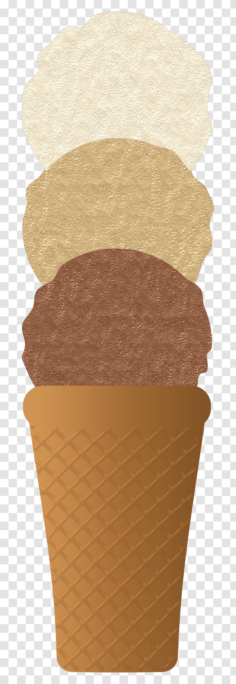 Ice Cream Cones Waffle Food Transparent PNG