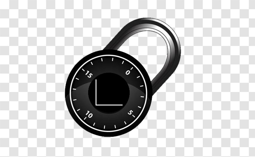 Combination Lock Vector Graphics Padlock Design - Safe Transparent PNG