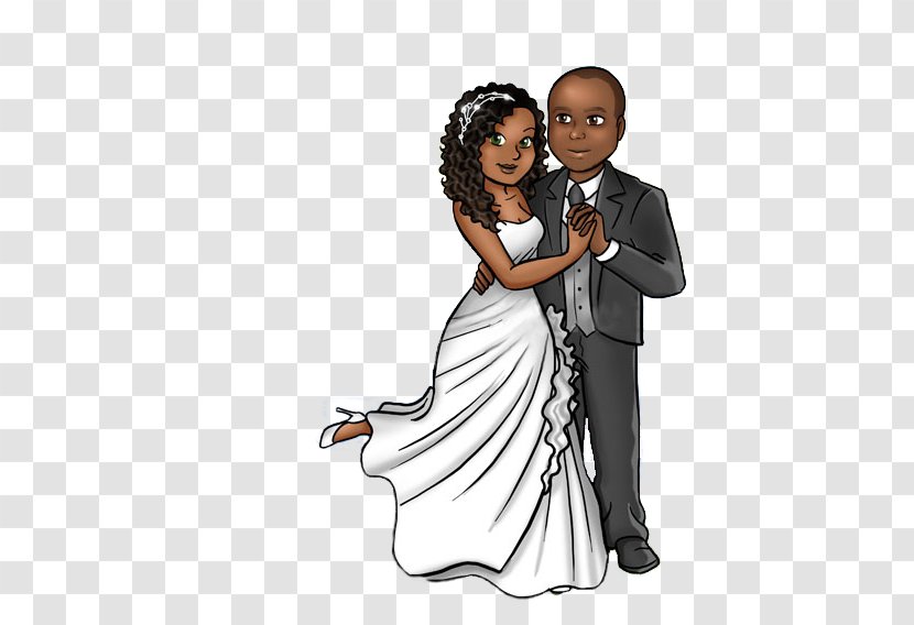 Marriage Engagement Drawing Couple Wedding - Heart - Noivos Transparent PNG