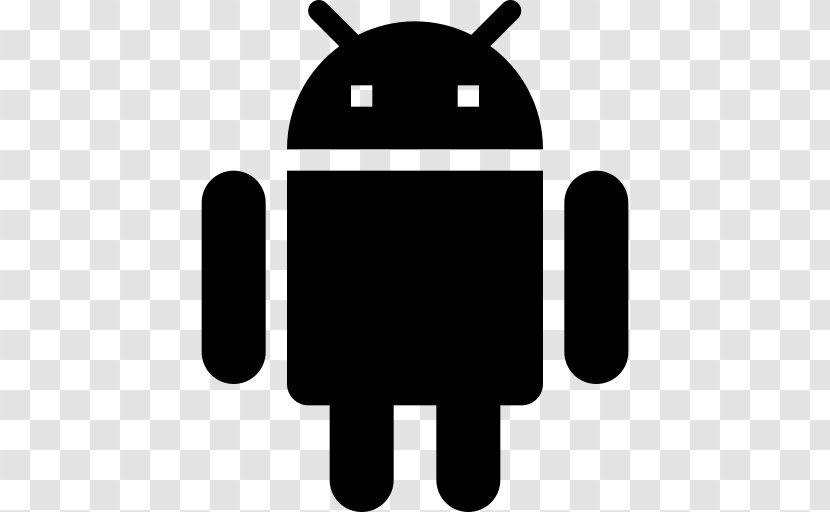 Android - Black And White - Handheld Devices Transparent PNG