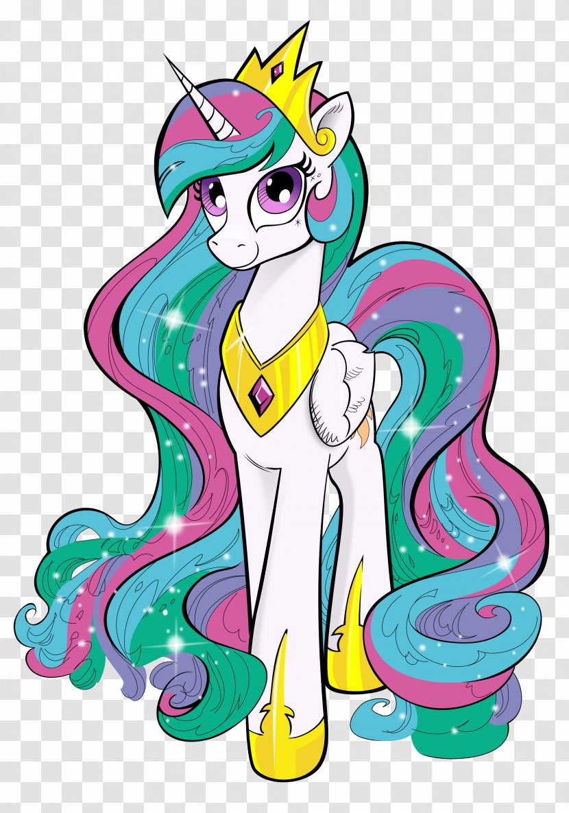 Pony Princess Celestia Twilight Sparkle Luna Pinkie Pie - My Little Transparent PNG