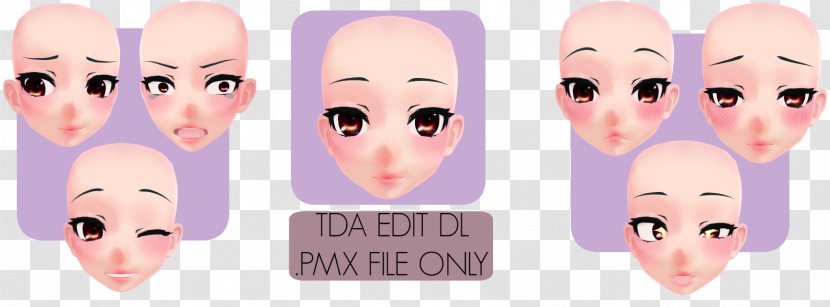 Eye Face Head Lip Chin - Frame Transparent PNG