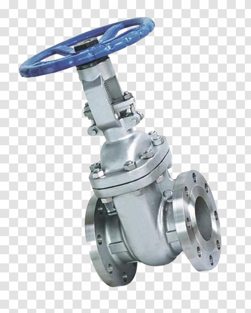 Gate Valve Stainless Steel Actuator Transparent PNG