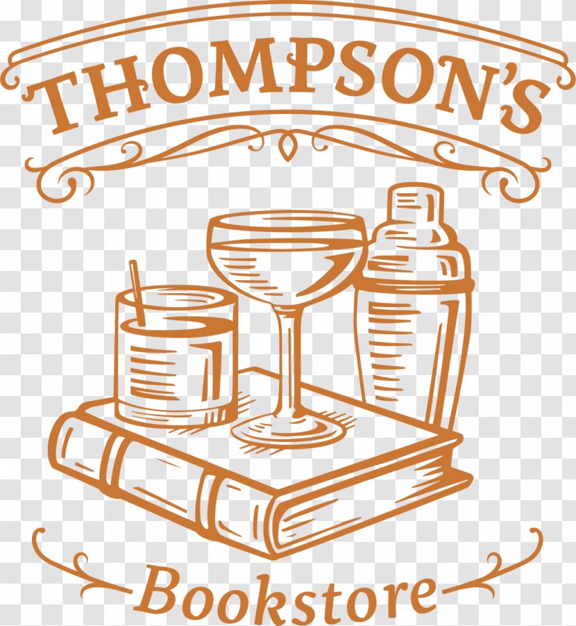 Thompson's Bookselling Clip Art Bar - Drinkware - Book Transparent PNG