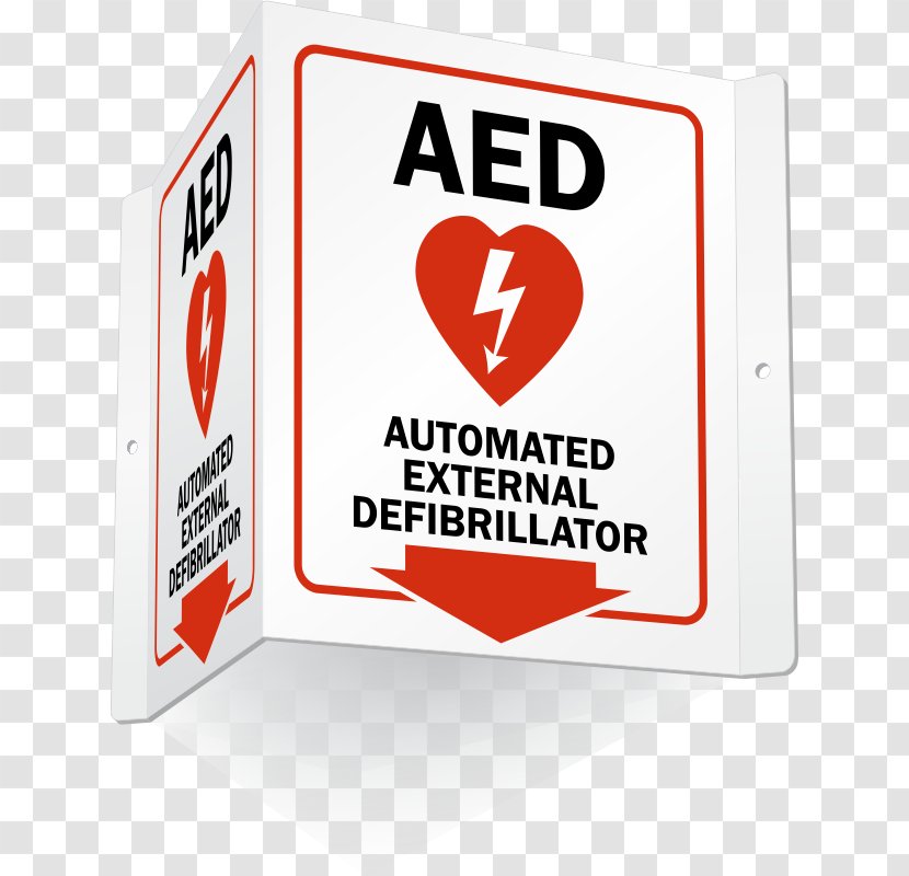 Defibrillation Automated External Defibrillators First Aid Supplies Cardiopulmonary Resuscitation Information - Brand Transparent PNG
