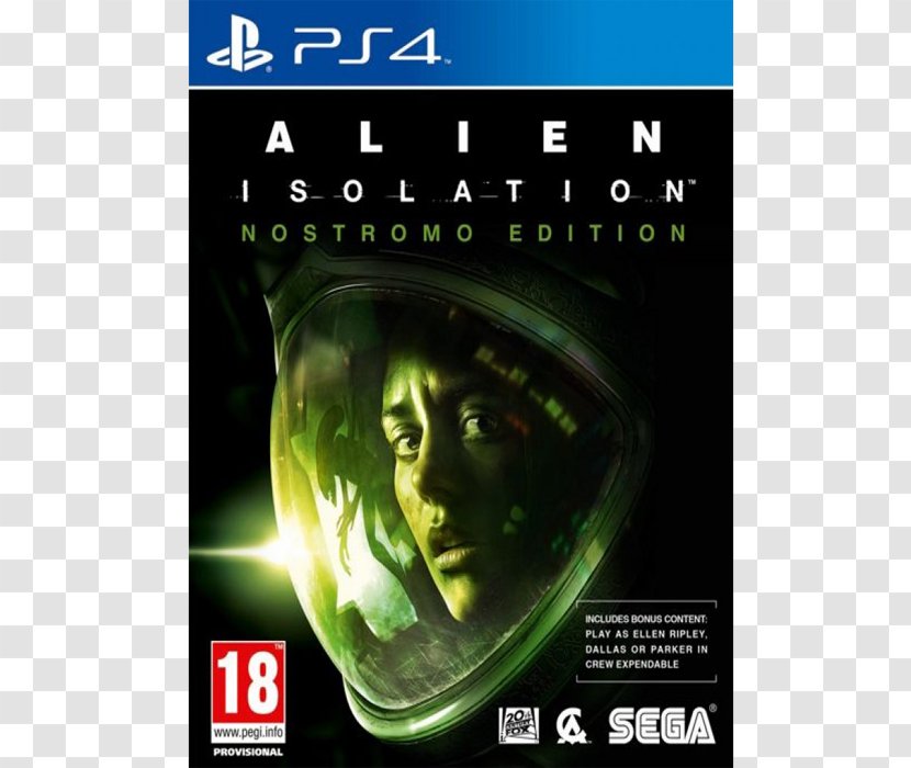 Alien: Isolation PlayStation 3 Xbox 360 Video Game - Playstation Transparent PNG