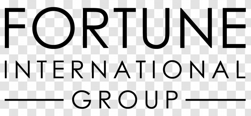 Fortune International Group Business Real Estate Realty Limited Company - Black And White Transparent PNG