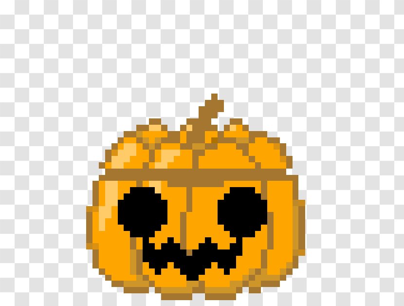 Halloween Pixel GIF Jack-o'-lantern Image - Art Transparent PNG