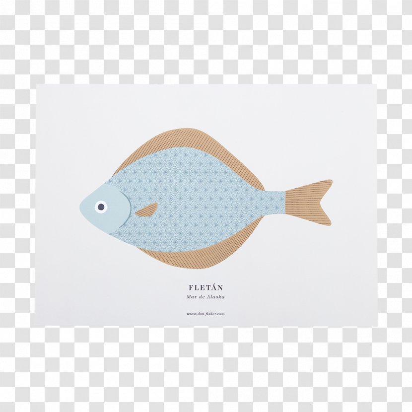 Halibut Fish Printing Font - Fisher V Bell Transparent PNG