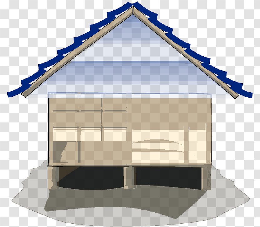 Clip Art Vector Graphics House - Roof Transparent PNG