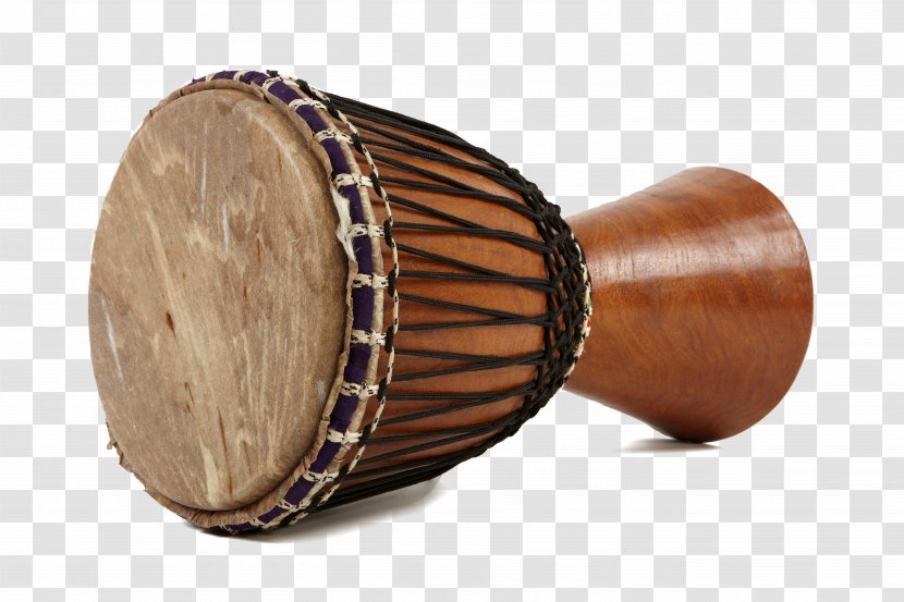 Drum Musical Instrument Djembe - Tree - Brown Transparent PNG