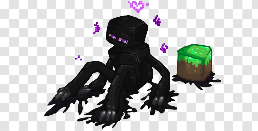 Minecraft Creeper Drawing Enderman - Heart - C4d Transparent PNG