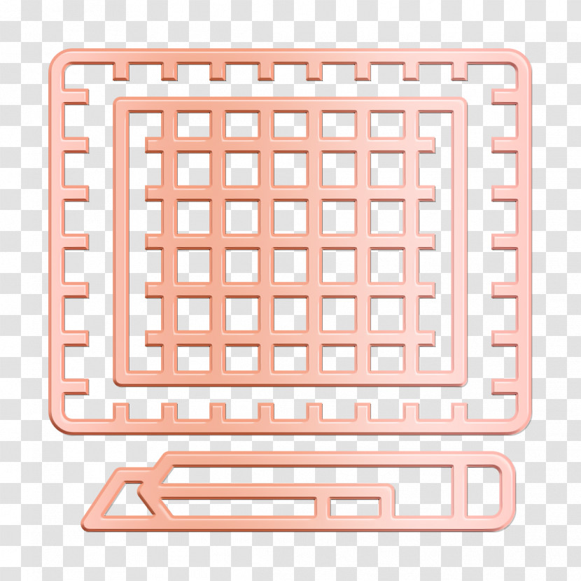 Cartoonist Icon Cutting Mat Icon Transparent PNG