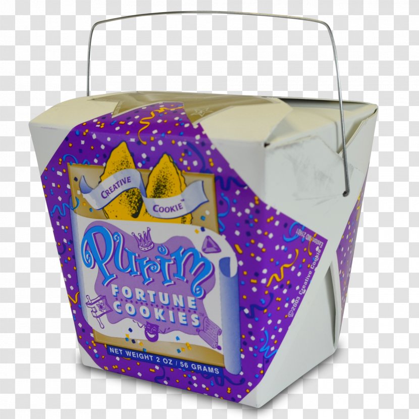 Fortune Cookie Pail Purim - Cookies Transparent PNG
