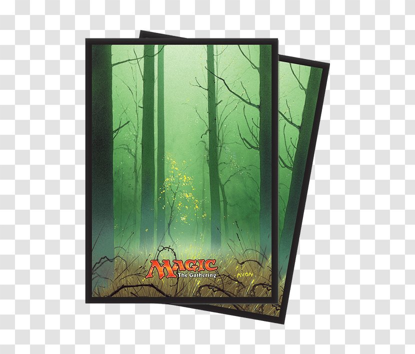 Magic: The Gathering Pro Tour Unglued Unhinged Card Sleeve - Magic Forest Transparent PNG