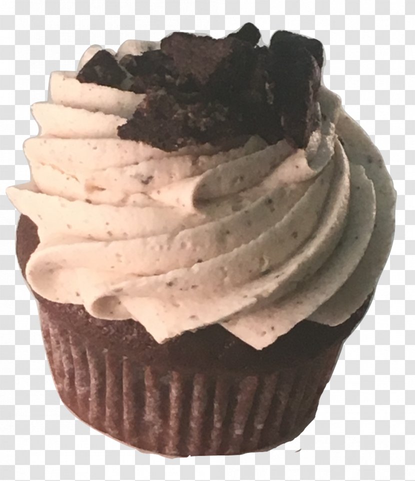 Cupcake Chocolate Cake Fudge Muffin Cream Transparent PNG
