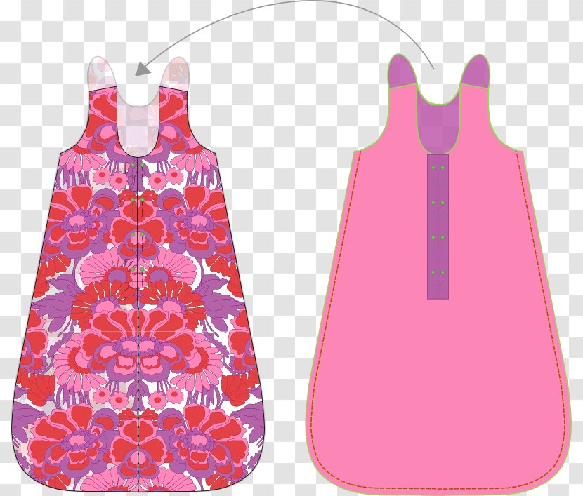 Sewing Sleeping Bags Dress Pattern - Quilt - Baby Transparent PNG