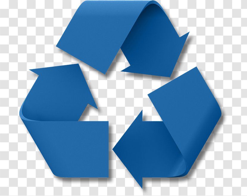 Paper Recycling Bin Symbol Waste - Electric Blue - MR. PEABODY & SHERMAN Transparent PNG