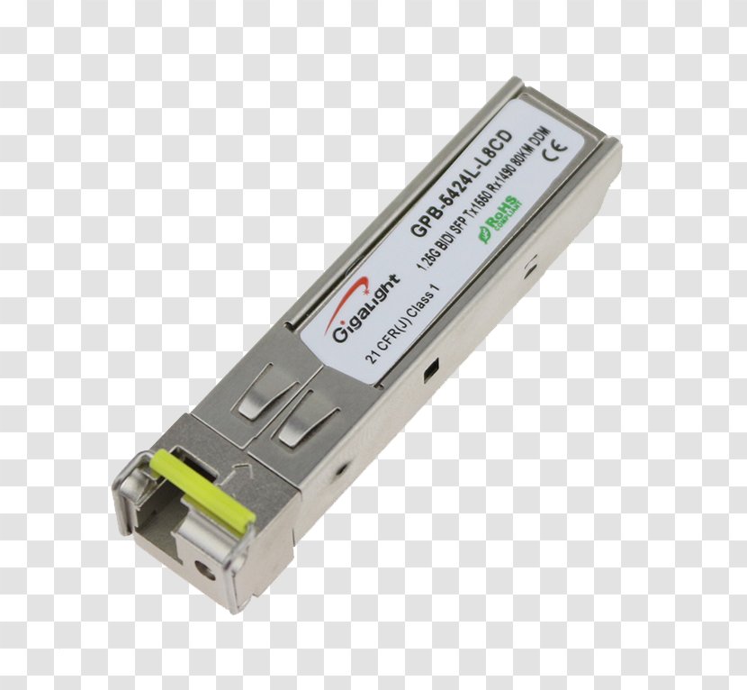 XFP Transceiver Small Form-factor Pluggable 10 Gigabit Ethernet CWDM Interface Converter - Qsfp - Megabit Per Second Transparent PNG