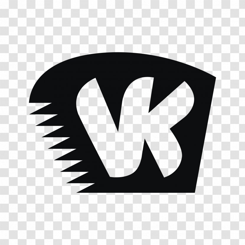 Logo Vector Graphics VKontakte Image - Black - 90 % Transparent PNG