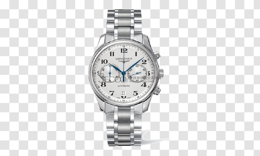 Longines Automatic Watch Chronograph Strap - Tissot - Mingjiang Male Steel Mechanical Transparent PNG