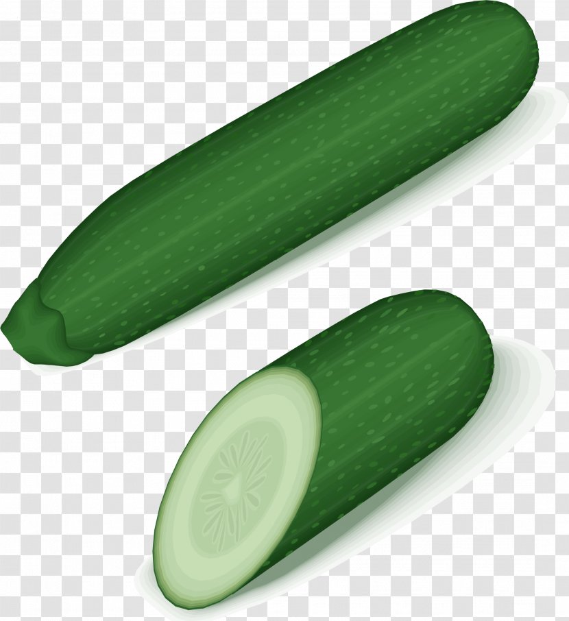 Cucumber Zucchini Vegetable Cucurbita Clip Art - Cake - Green Tick Transparent PNG