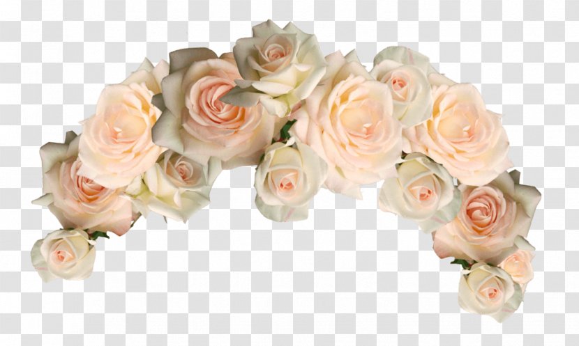 Cut Flowers Garden Roses Wreath - Artificial Flower - Crown Transparent PNG