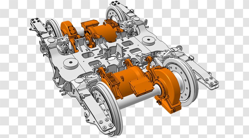 Engineering Machine - Engine - Train Wheel Transparent PNG