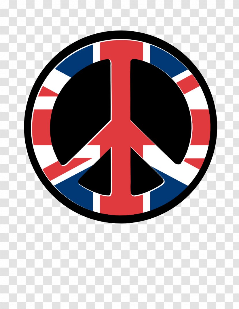 Flag Of The United Kingdom Peace Symbols T-shirt - Area - Symbol Transparent PNG