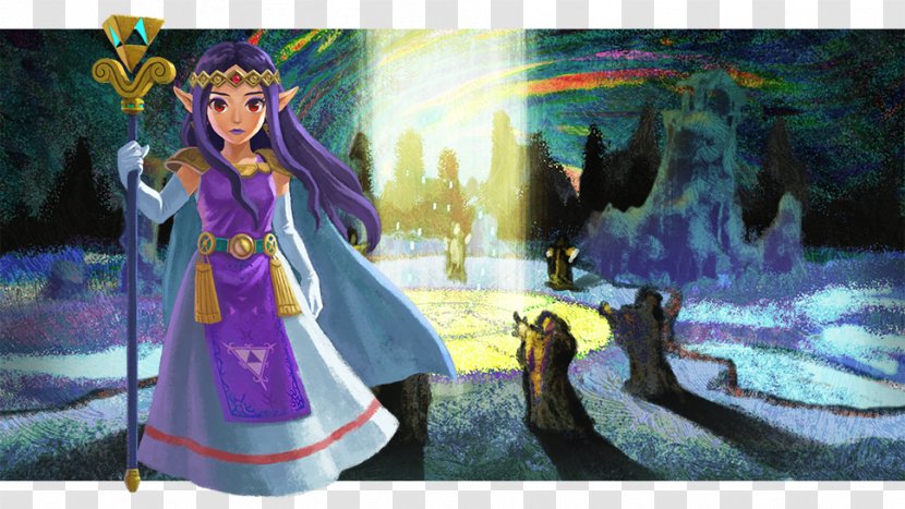 The Legend Of Zelda: A Link Between Worlds To Past Breath Wild Twilight Princess Ganon - Artwork - Nintendo Transparent PNG