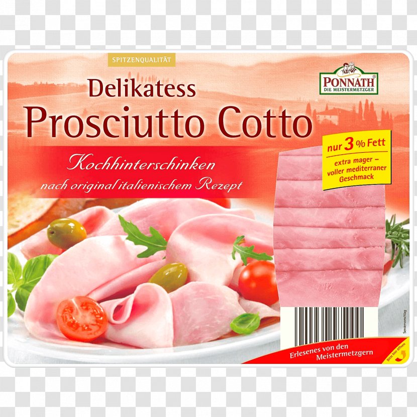 Prosciutto York Ham Parma Supermarket - Dish Transparent PNG