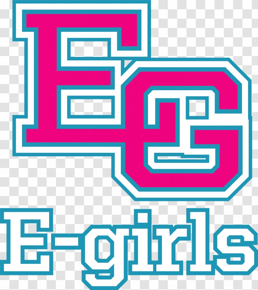Logo E.G. SMILE -E-girls BEST- E.G.11 マーク - Blue - Design Transparent PNG
