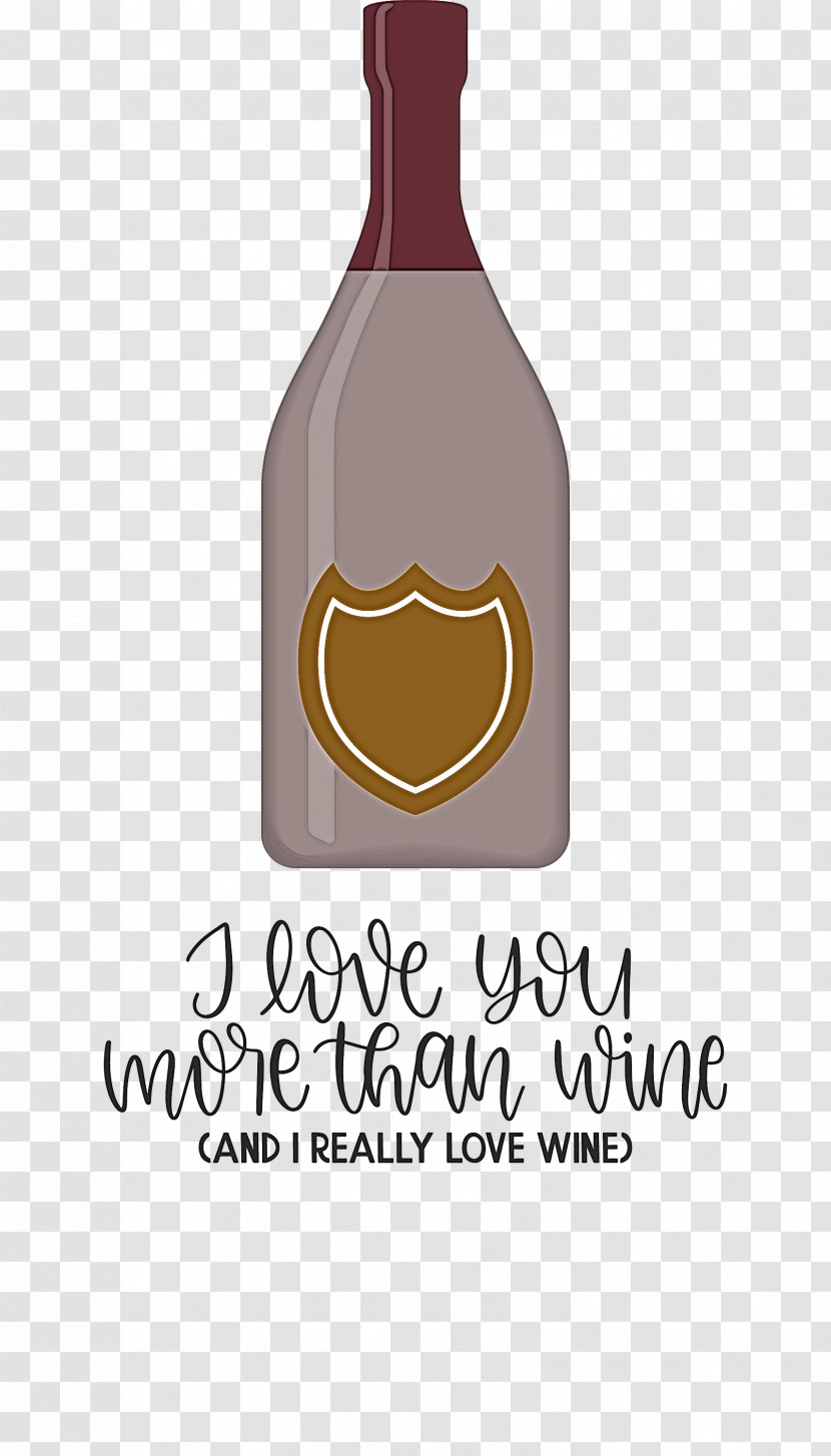 Love You More Than Wine Love Wine Transparent PNG