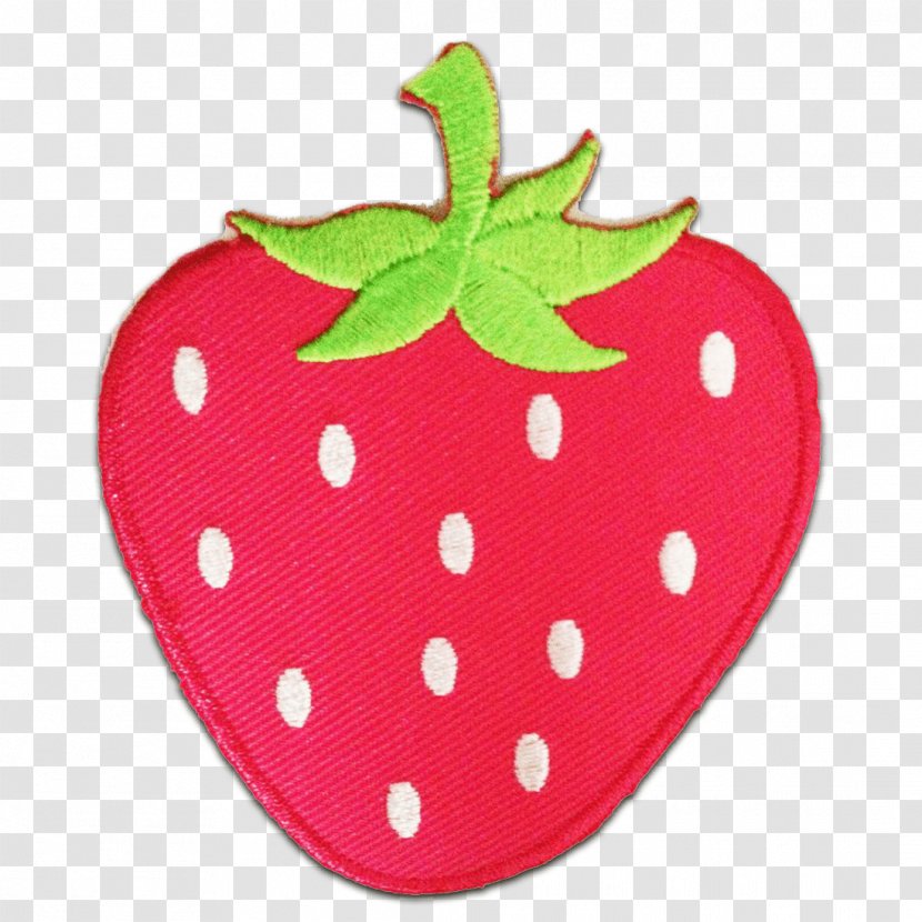 Strawberry Auglis Embroidered Patch Centimeter Strawberries - Fruit - Embroidery Transparent PNG