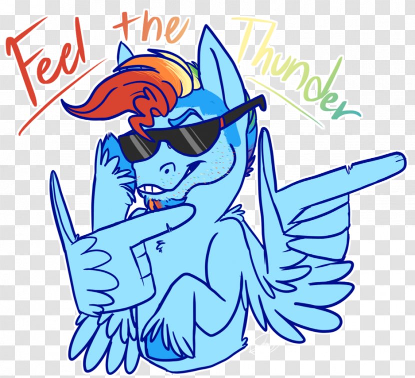 Thunderstruck My Little Pony: Friendship Is Magic Fandom Cartoon Drawing - Fictional Character Transparent PNG