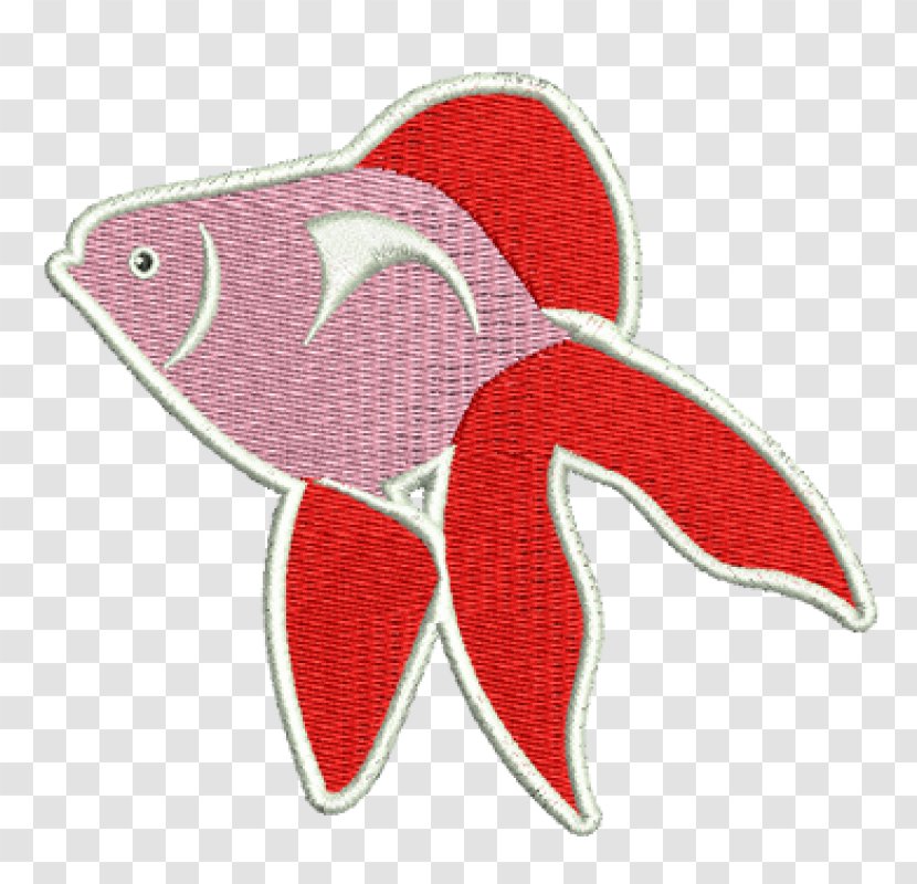 Embroidery Redtail Catfish Art - Silhouette - Fish-tail Transparent PNG