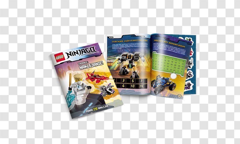 Lego® Ninjago Masters Of Spinjitzu: Ready, Steady, Stick! (Sticker Activity Book) Lego Toy - International Standard Book Number Transparent PNG