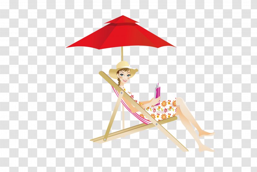 Beach - Parasol Servant Transparent PNG